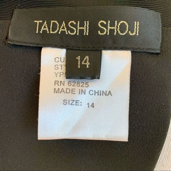 Tadashi Shoji Elegant Twist Front Jeweled Top, Sz. 14,‎ EUC - Picture 2 of 12